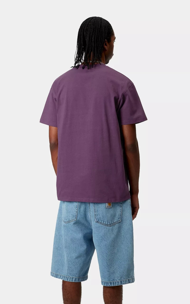 Carhartt WIP S/S American Script T-Shirt Huckleberry
