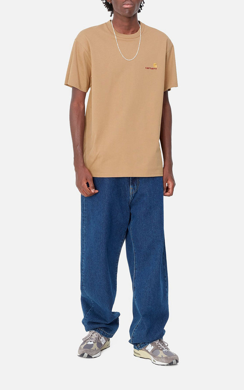 Carhartt WIP S/S American Script T-Shirt Peanut