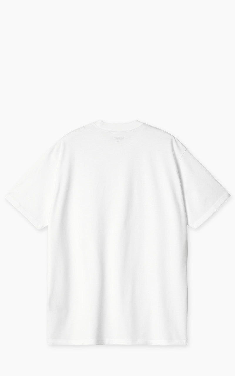 Carhartt WIP S/S Amour Pocket T-Shirt White/Black