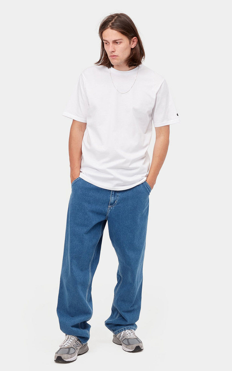 Carhartt WIP S/S Base T-Shirt White/Black