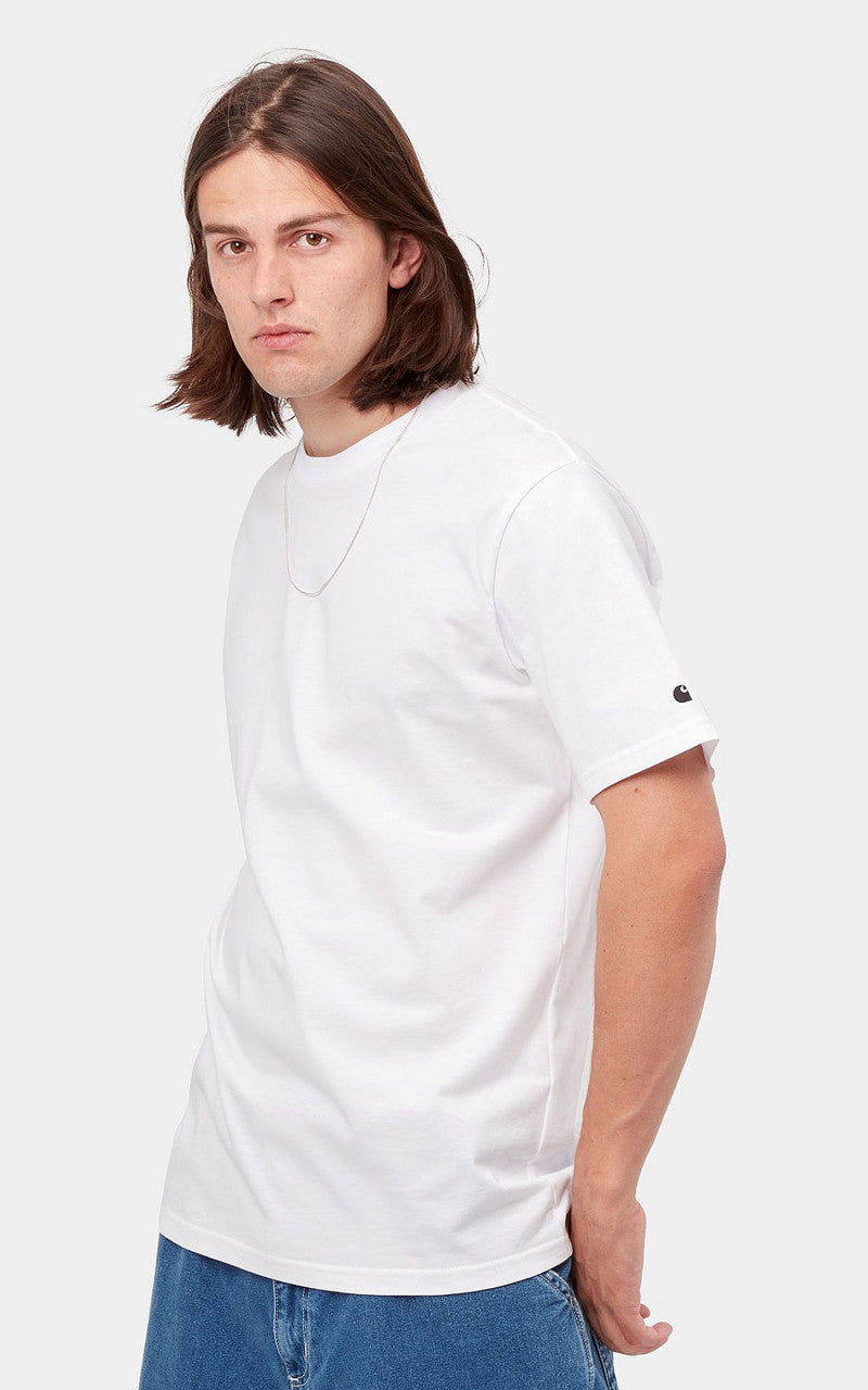 Carhartt WIP S/S Base T-Shirt White/Black