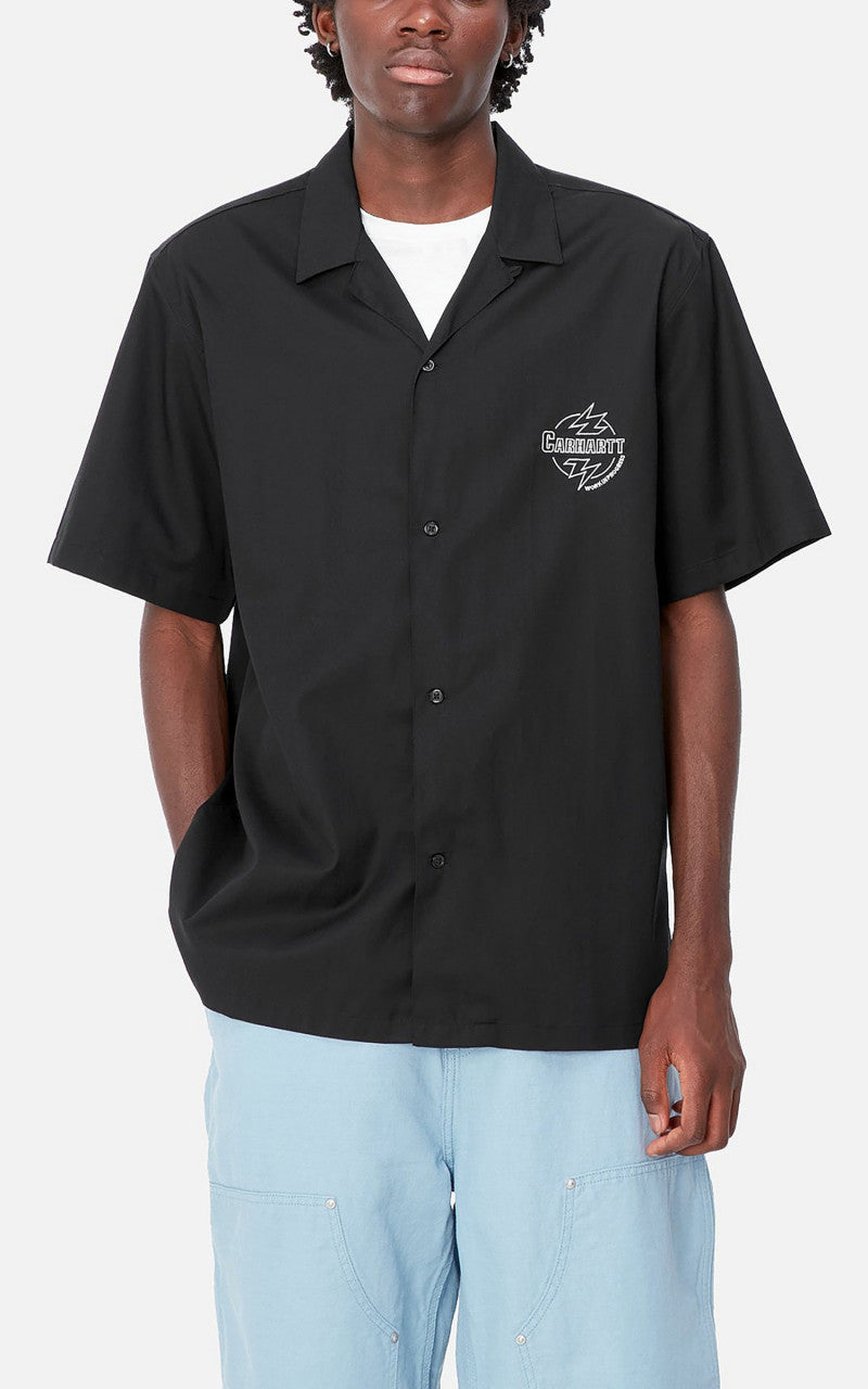 Carhartt WIP S/S Ablaze Shirt Black/Wax