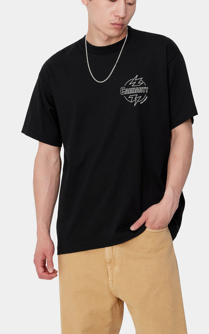 Carhartt WIP S/S Ablaze T-Shirt Black/Wax