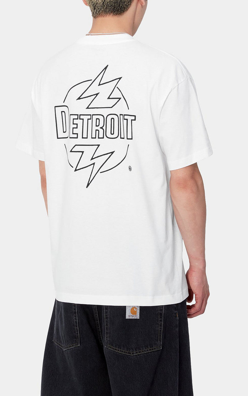Carhartt WIP S/S Ablaze T-Shirt White/Black