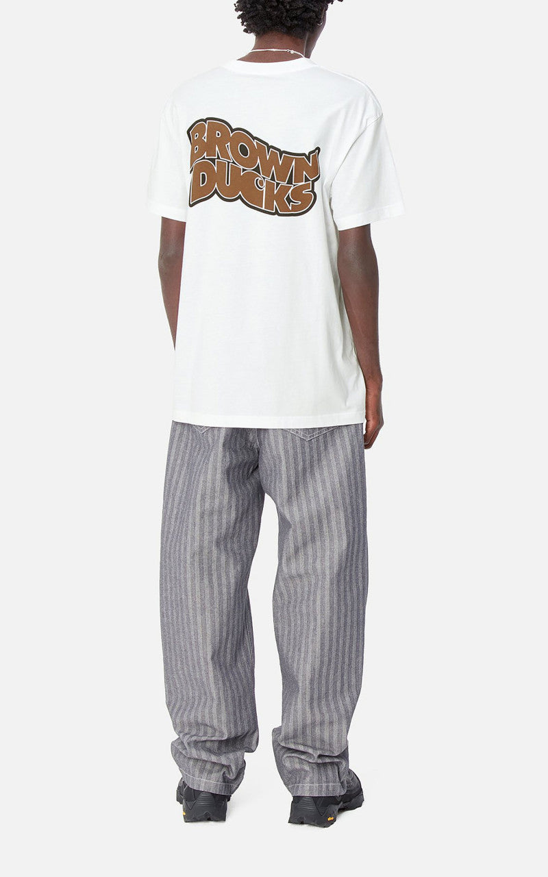 Carhartt WIP S/S Brown Ducks T-Shirt White