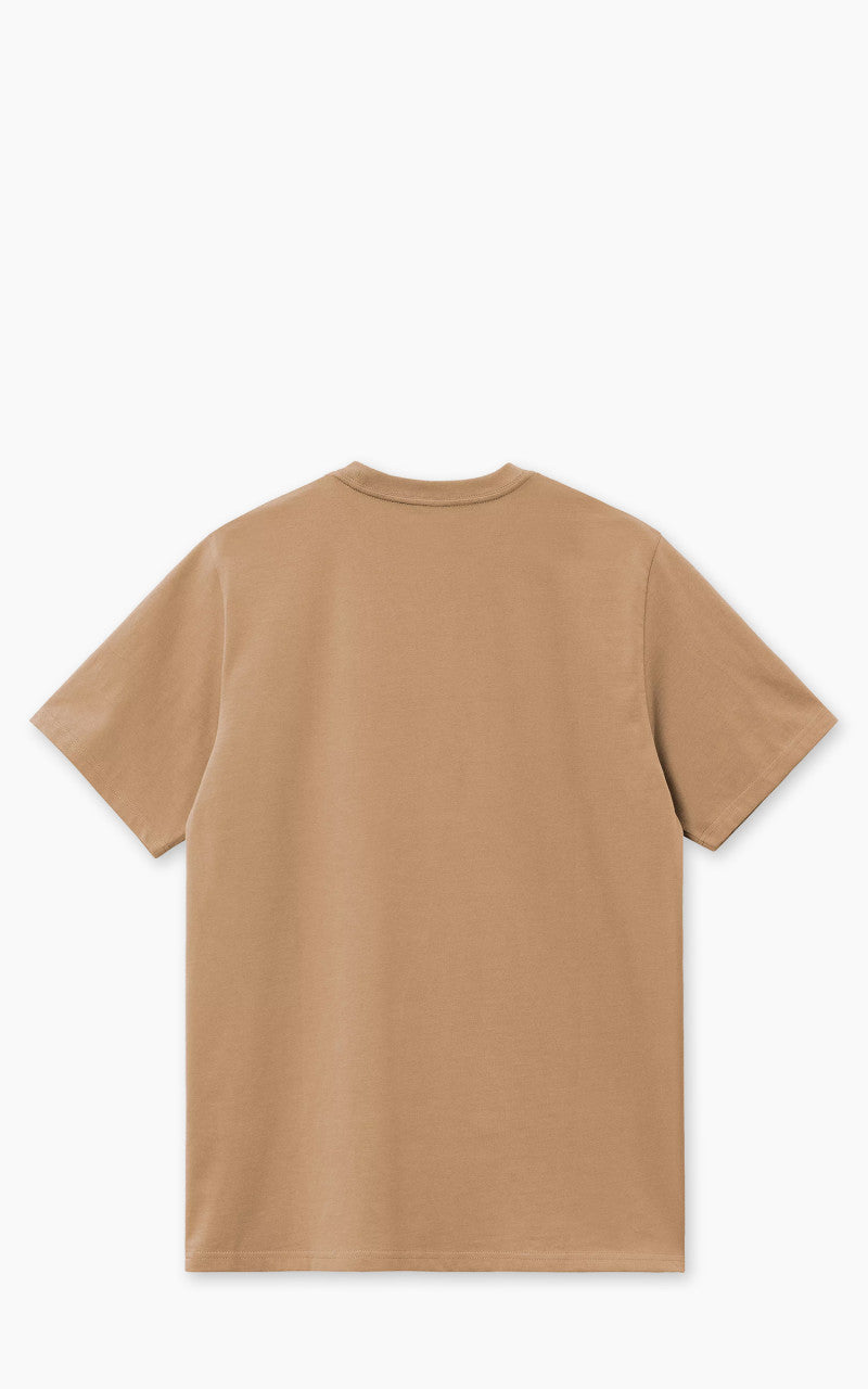 Carhartt WIP S/S Chase T-Shirt Dusty H Brown/Gold