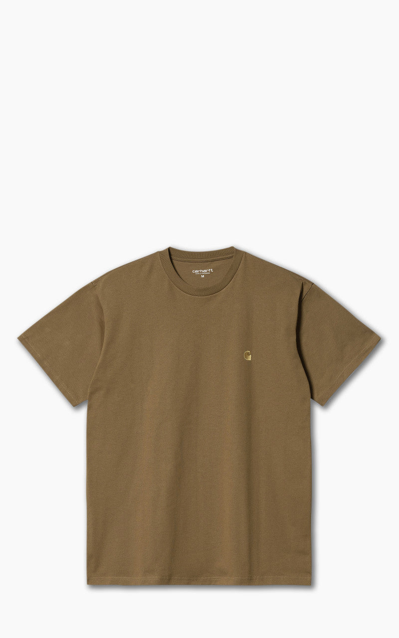 Carhartt WIP S/S Chase T-Shirt Hamilton Brown/Gold