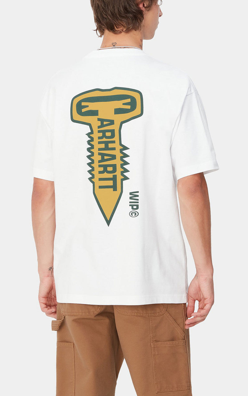 Carhartt WIP S/S Cross Screw T-Shirt White