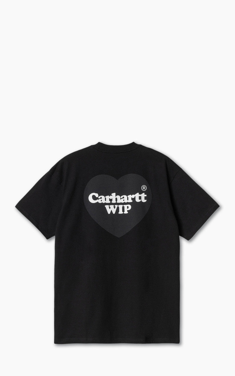 Carhartt WIP S/S Double Heart T-Shirt Black
