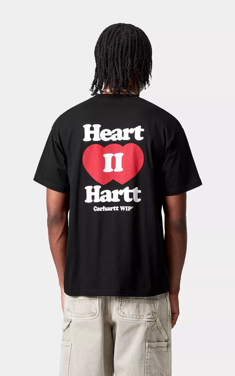 Carhartt WIP S/S Heart II Hartt T-Shirt Black