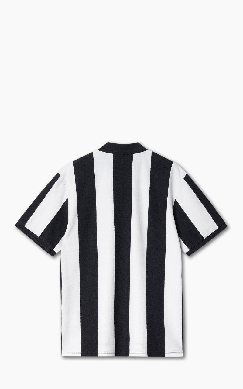 Carhartt WIP S/S Hinton Polo Hinton Stripe/Dark Navy