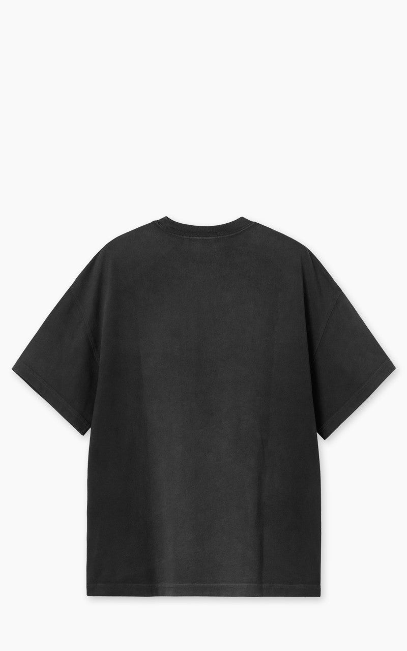 Carhartt WIP S/S Hudson Pocket T-Shirt Black Chalk Wash