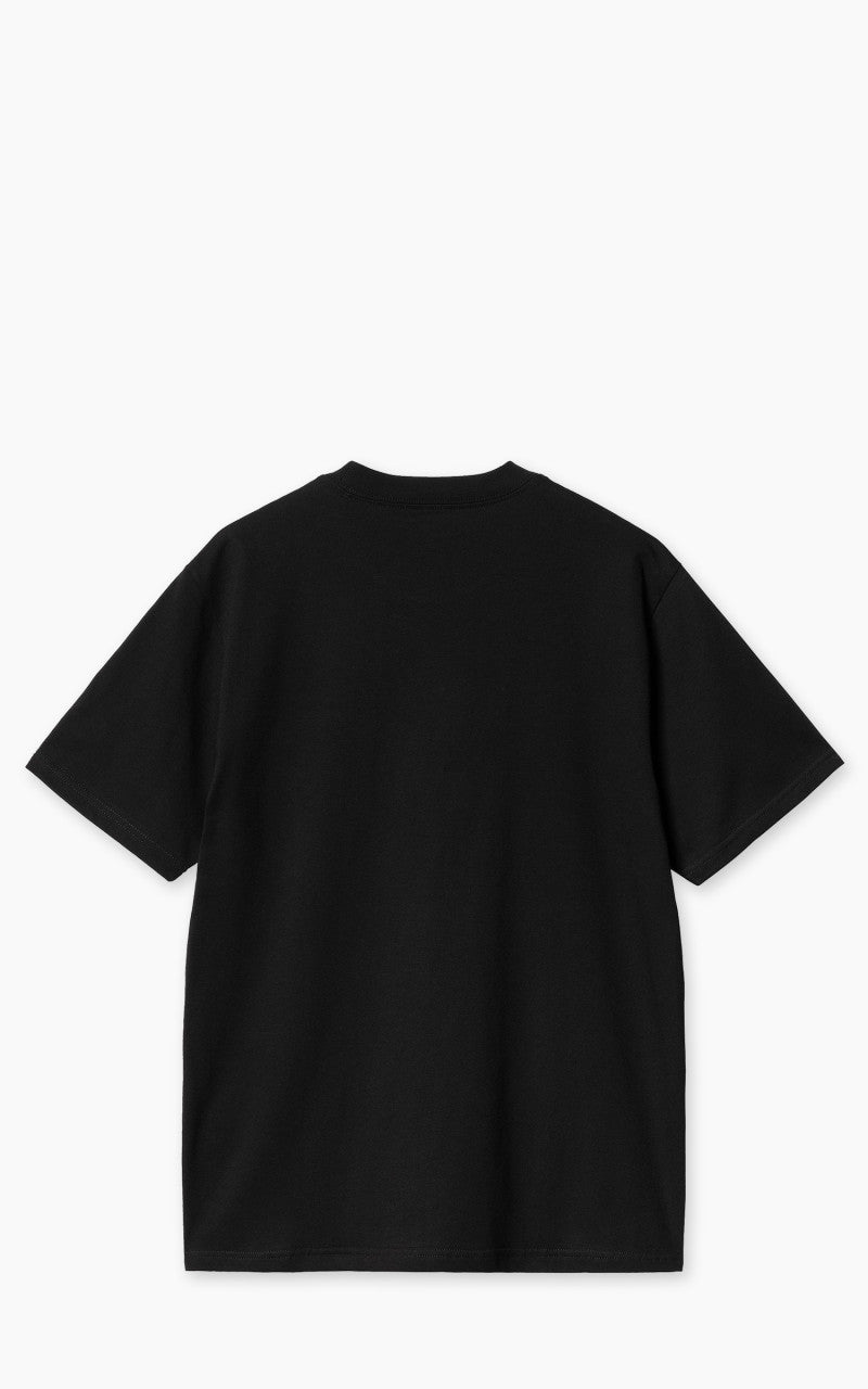 Carhartt WIP S/S Lay Up T-Shirt Black/Air Pink