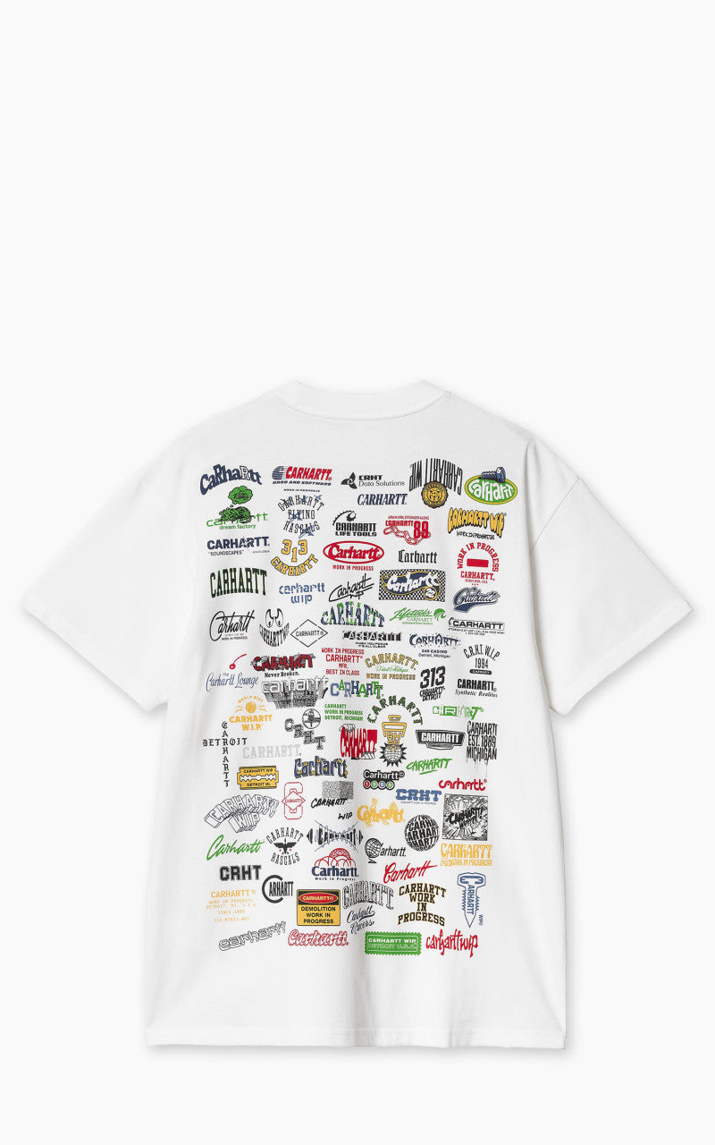 Carhartt WIP S/S Logo T-Shirt White