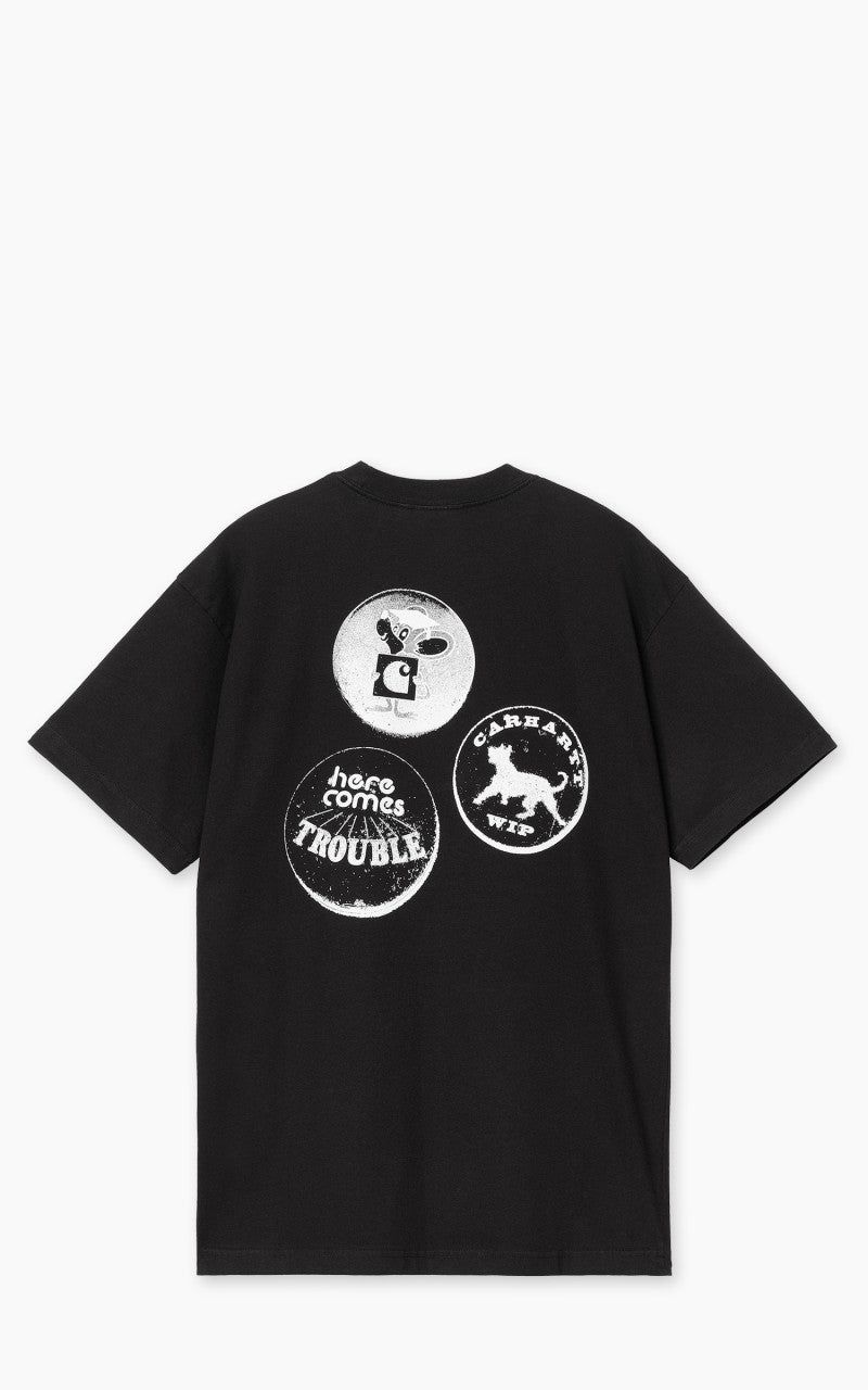 Carhartt WIP S/S Pins T-Shirt Black/White