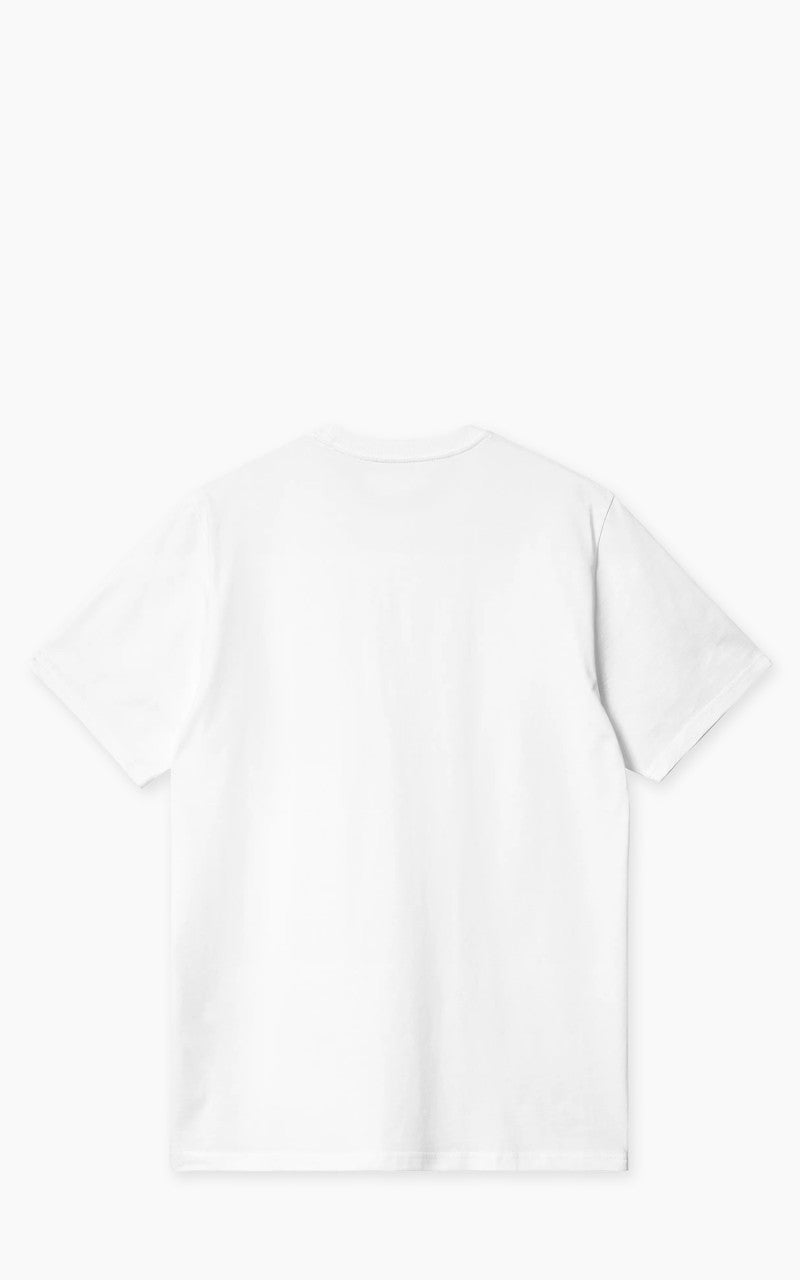 Carhartt WIP S/S Pocket Heart T-Shirt White/Black
