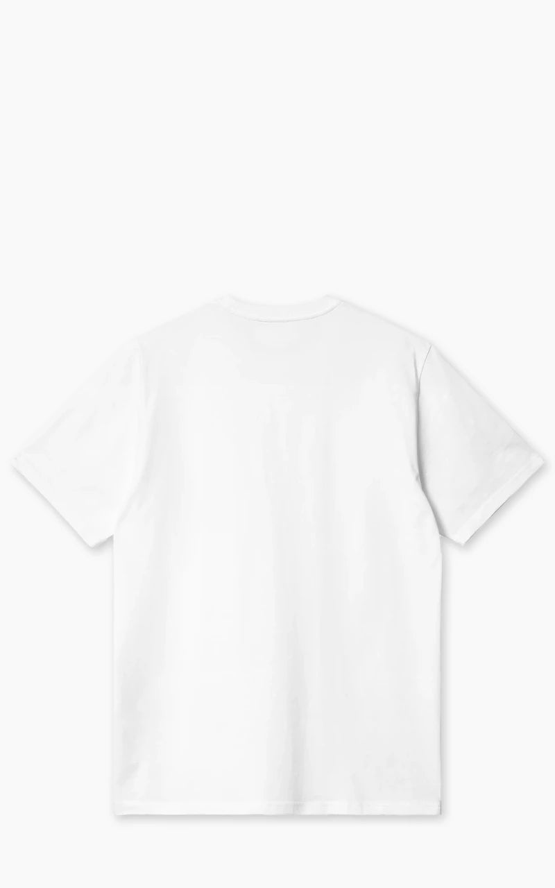 Carhartt WIP S/S Pocket Heart T-Shirt White/Red