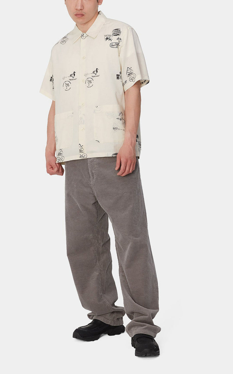 Carhartt WIP S/S Stamp Shirt Stamp Print/Wax