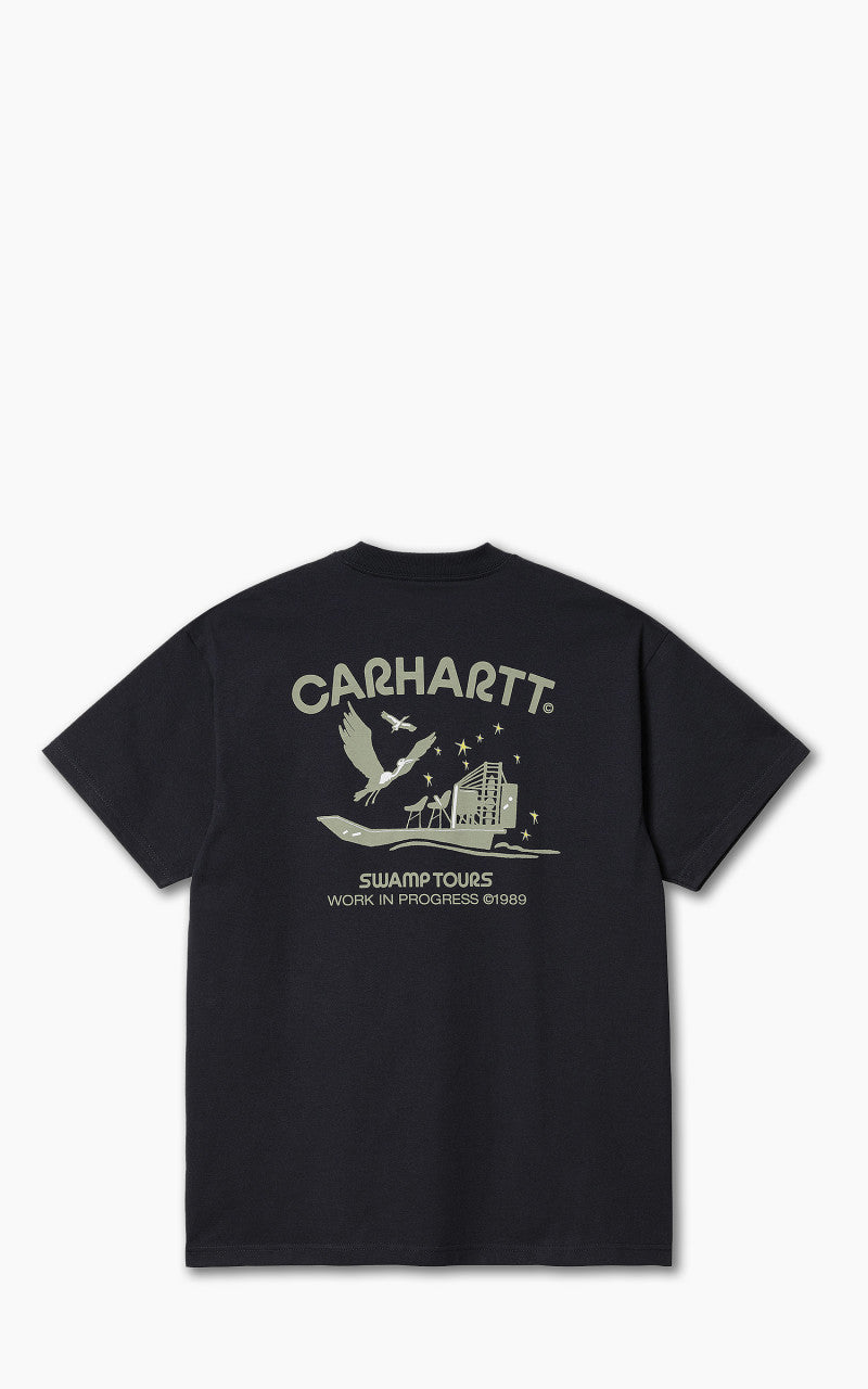Carhartt WIP S/S Swamp Tours T-Shirt Dark Navy