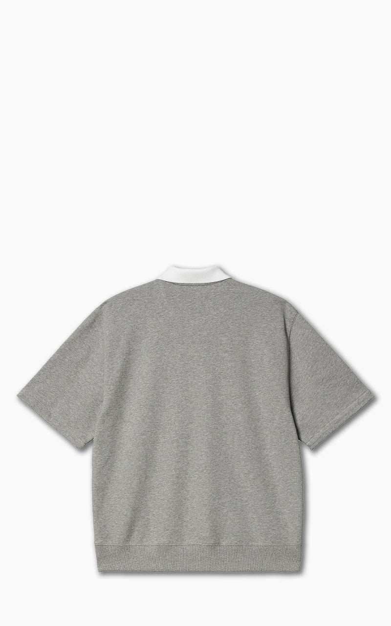 Carhartt WIP S/S Tatum Rugby Sweat Grey Heather