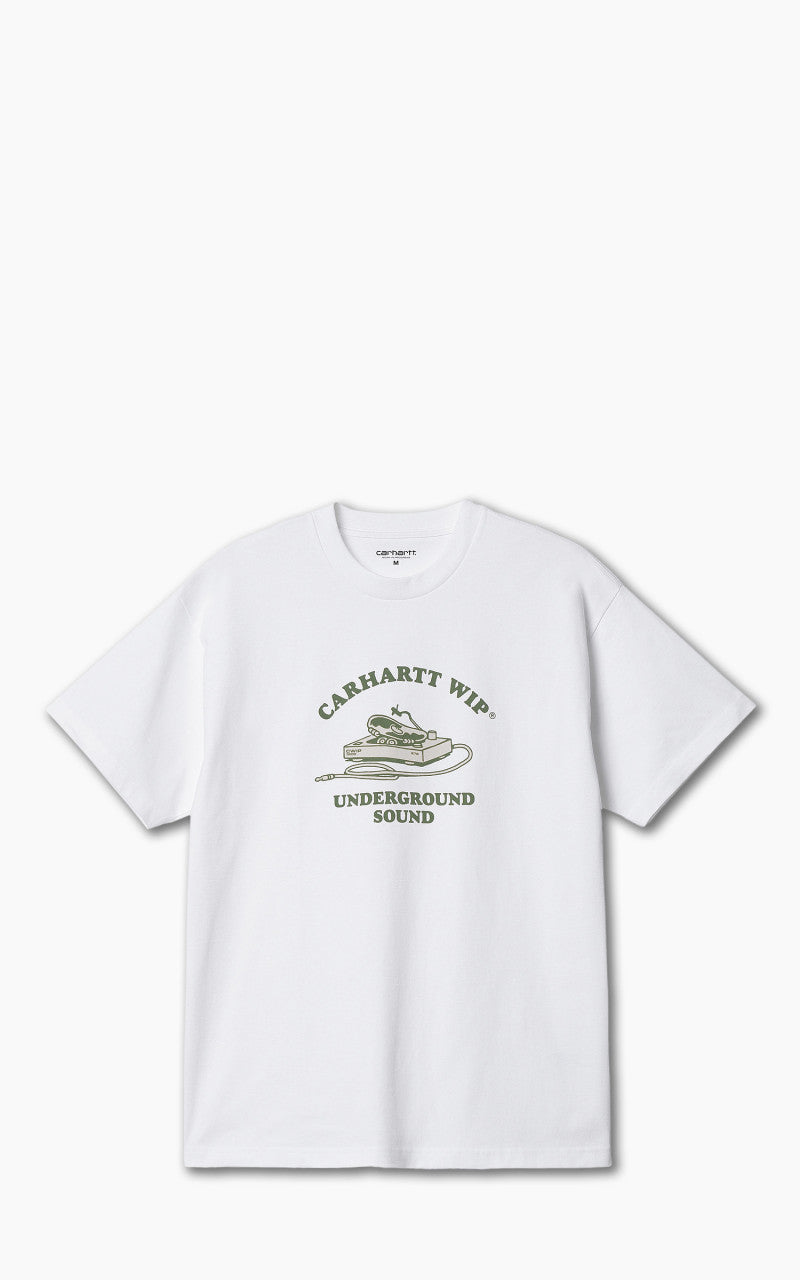 Carhartt WIP S/S Underground Sound T-Shirt White