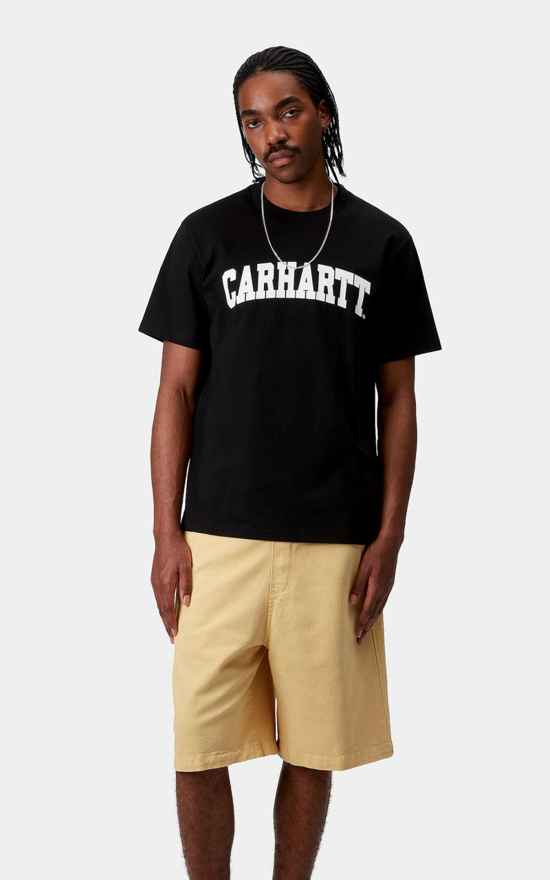 Carhartt WIP S/S University T-Shirt Black/White