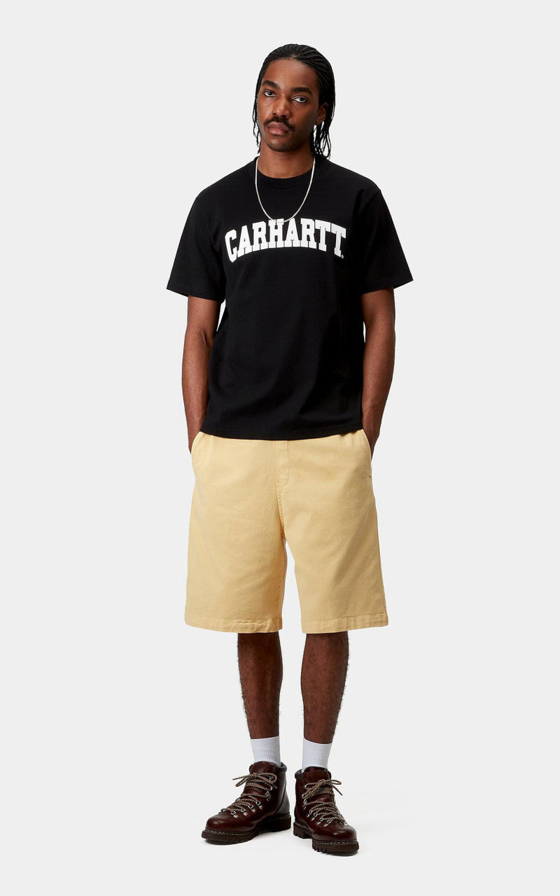 Carhartt WIP S/S University T-Shirt Black/White