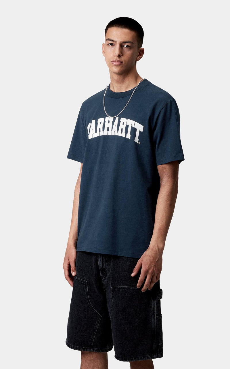 Carhartt WIP S/S University T-Shirt Ink/White