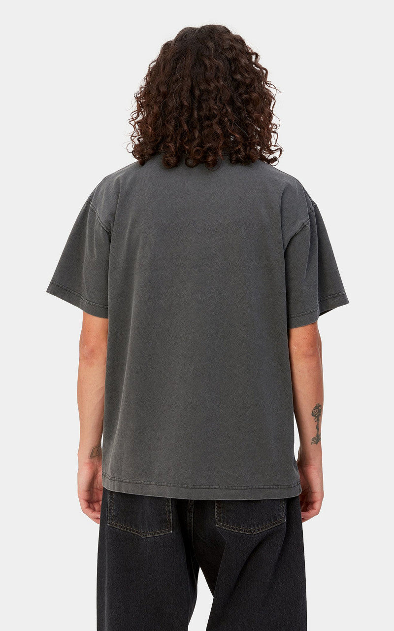 Carhartt WIP S/S Vista T-Shirt Garment Dyed Graphite