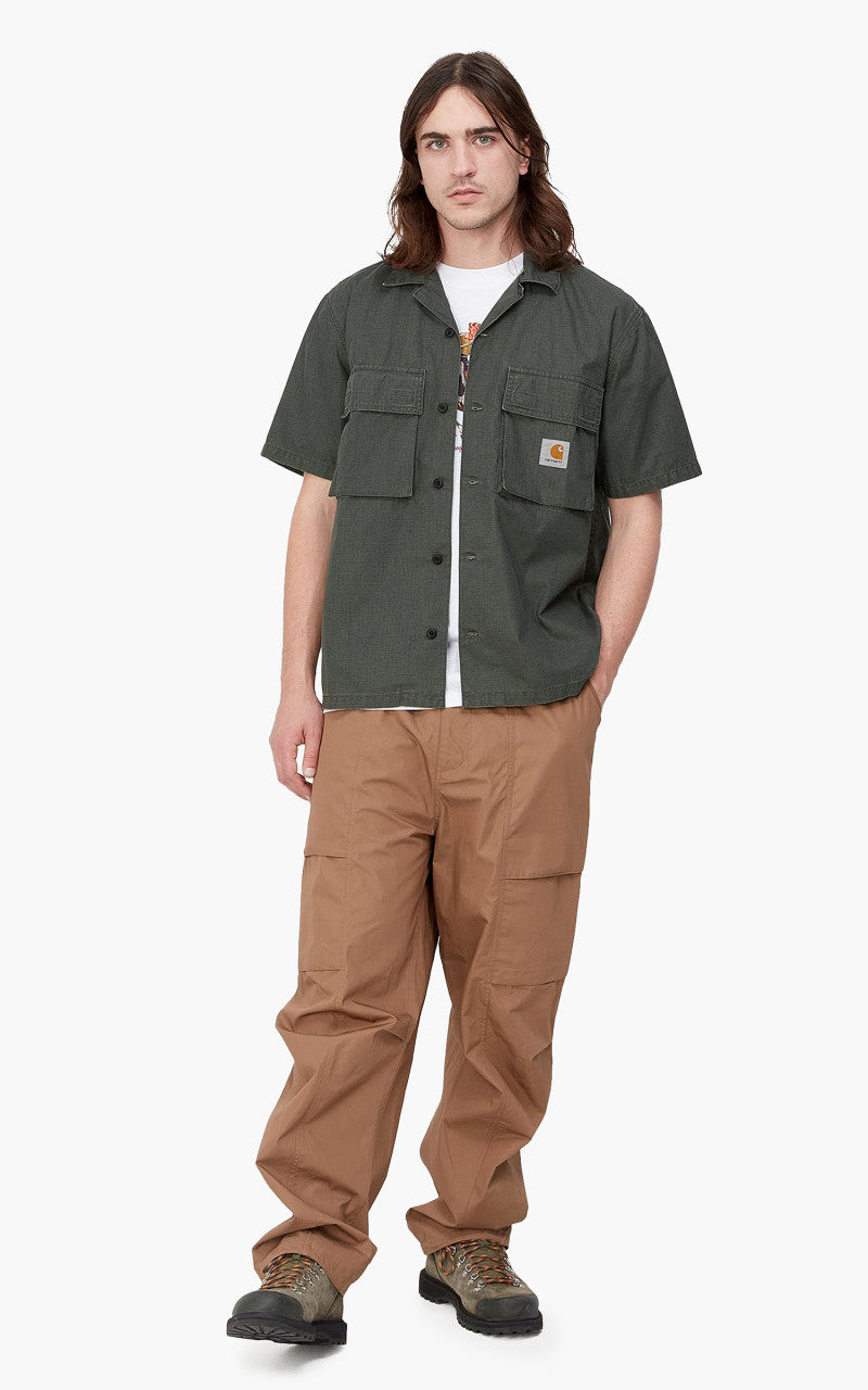 Carhartt WIP S/S Wynton Shirt Jura/Yucca