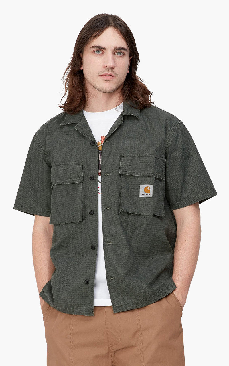 Carhartt WIP S/S Wynton Shirt Jura/Yucca