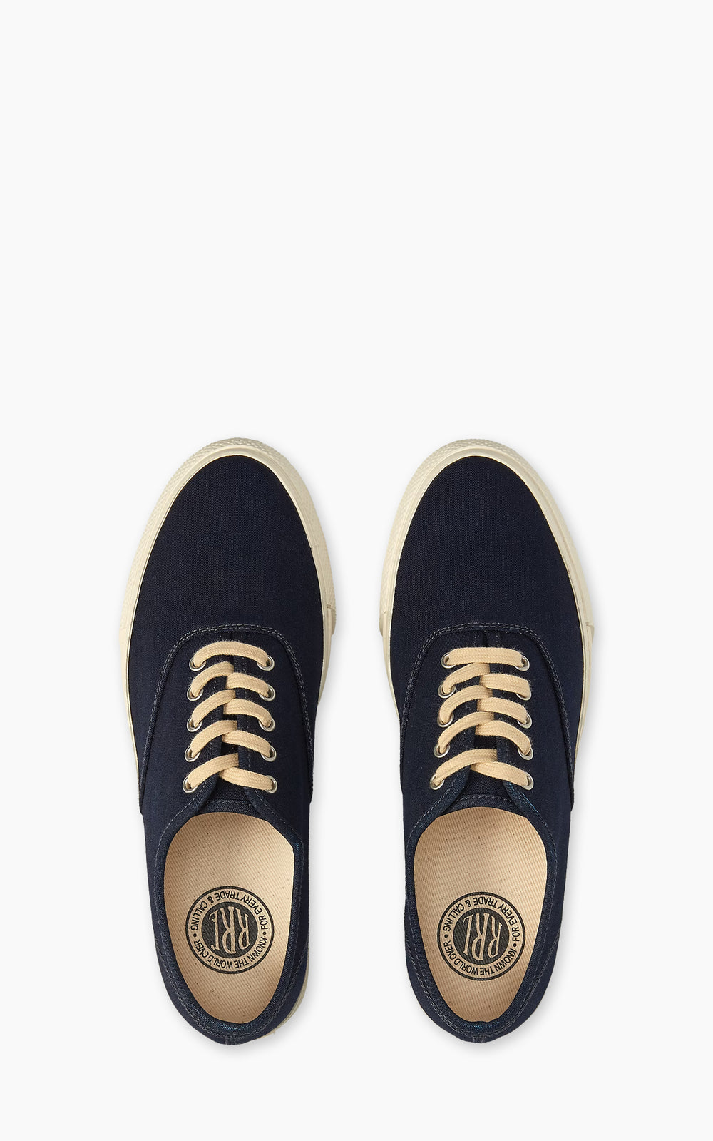 RRL Indigo Canvas Trainer Indigo