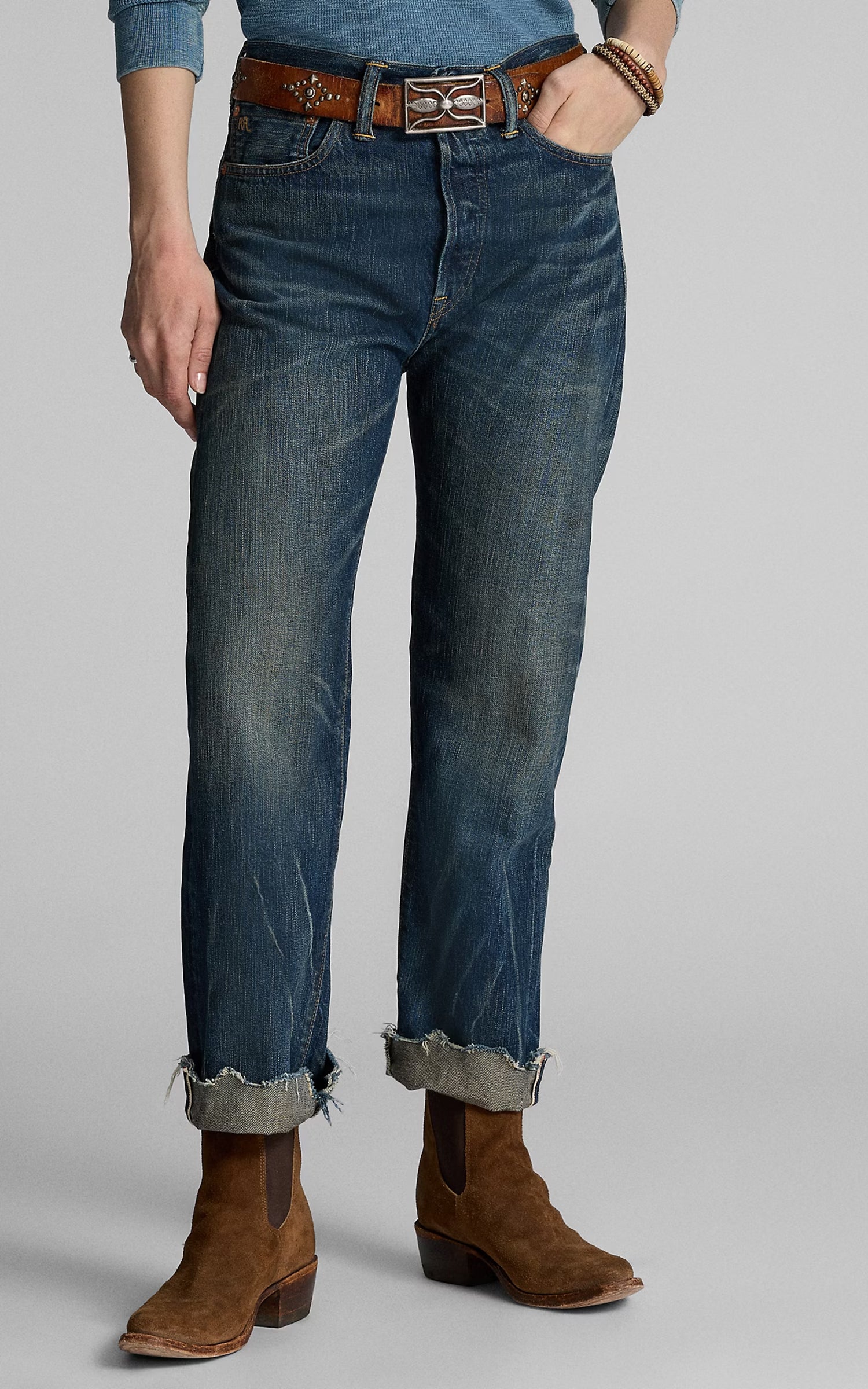 RRL Boy Fit Straight Jean Danni Wash