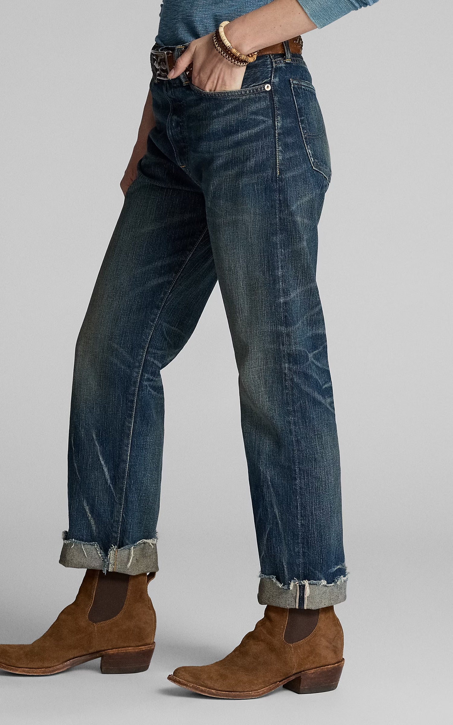 RRL Boy Fit Straight Jean Danni Wash