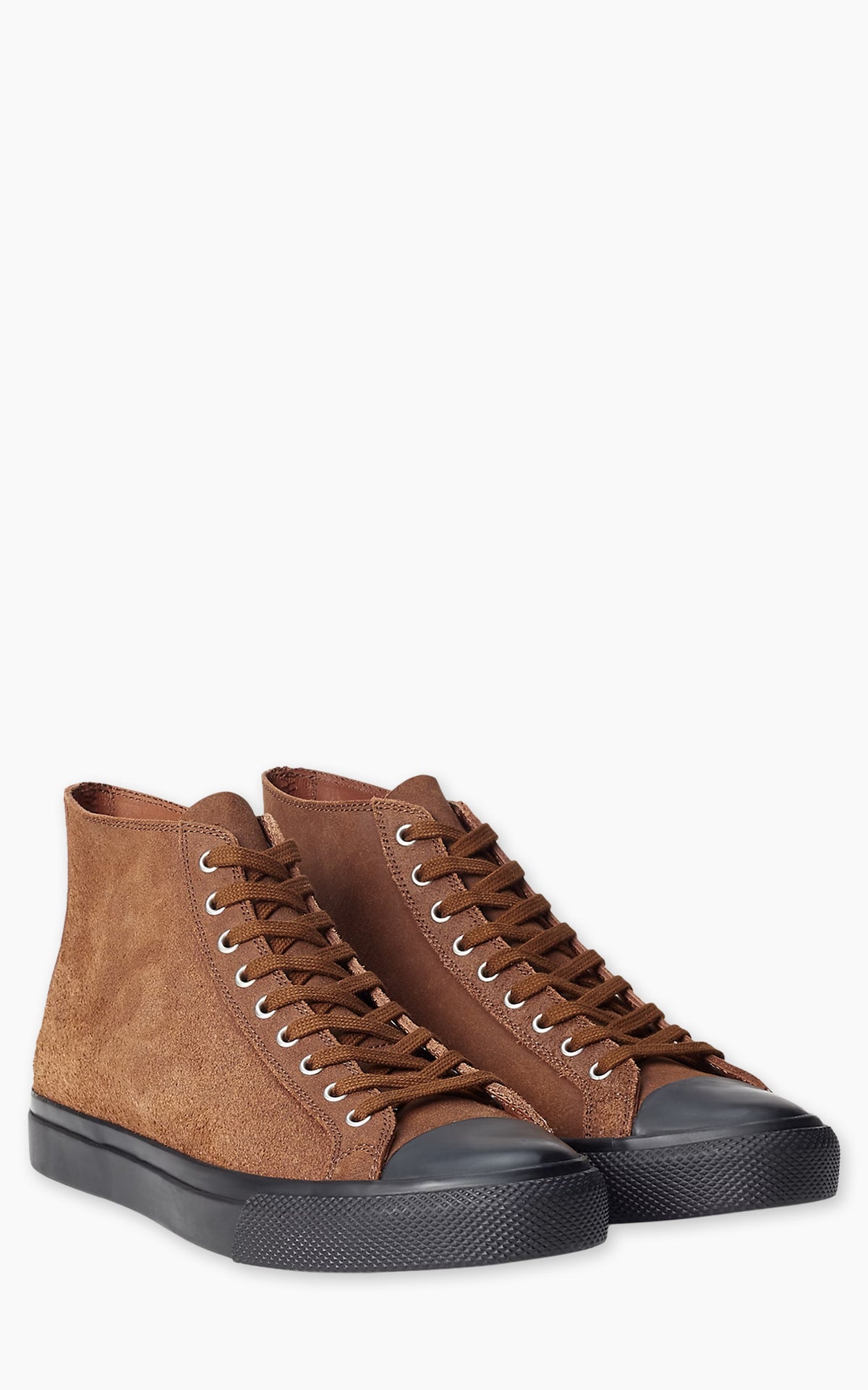 RRL Mayport Suede Trainer Brown