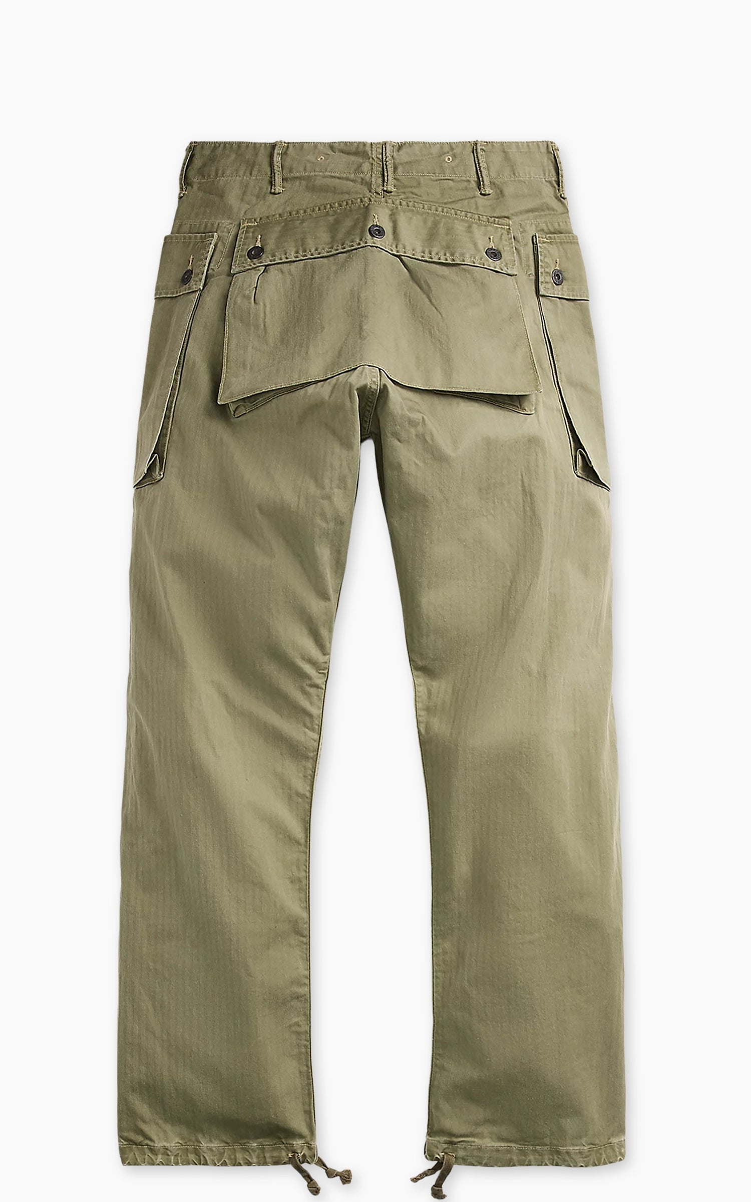 RRL Herringbone Field Cargo Trouser Olive