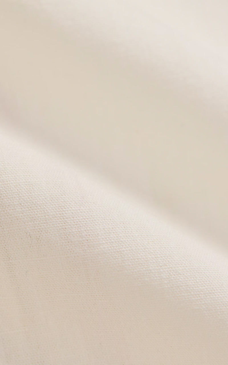 RRL Selvedge-Detailed Woven Workshirt Natural/Off White