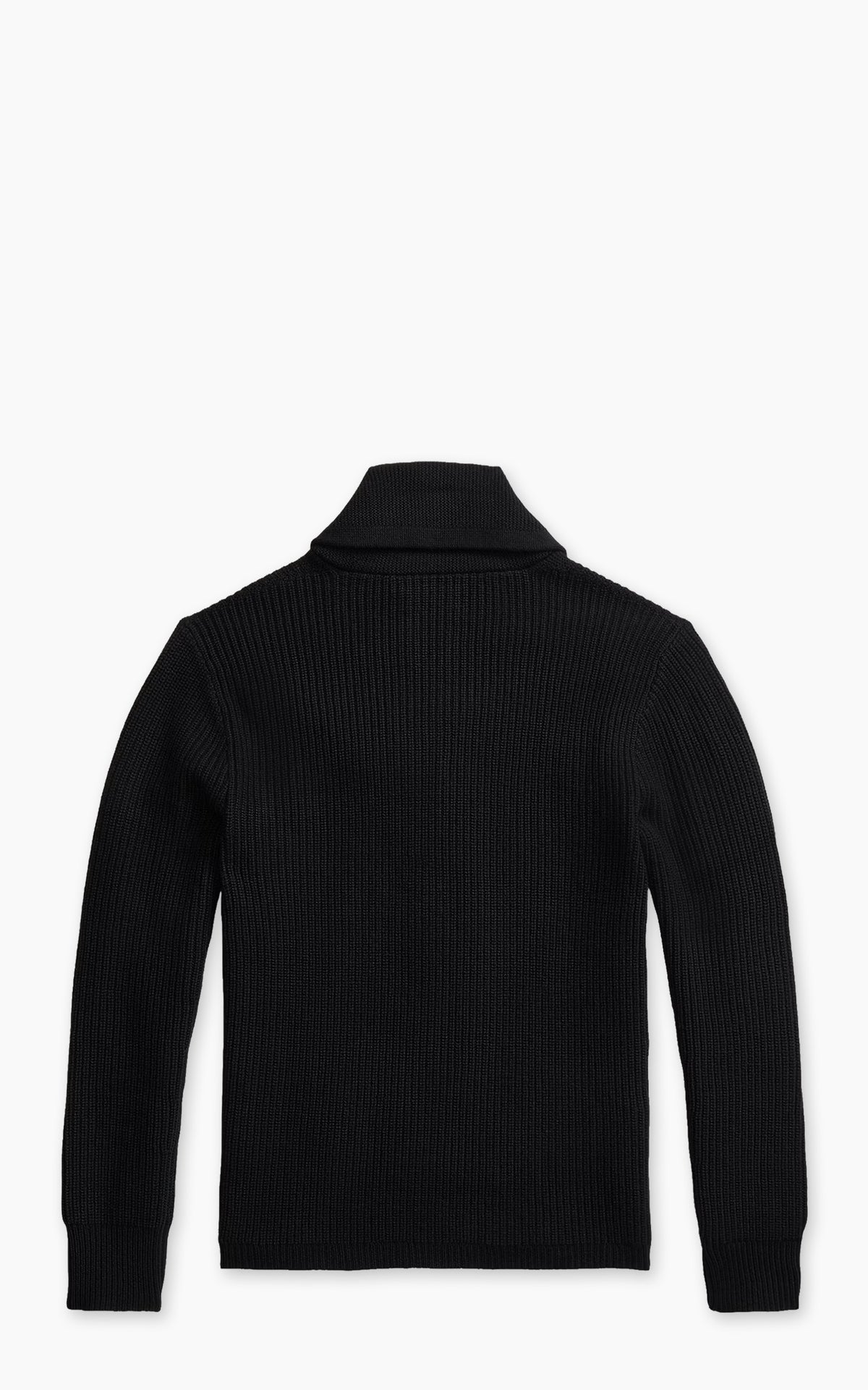 RRL Cashmere Shawl-Collar Cardigan Black