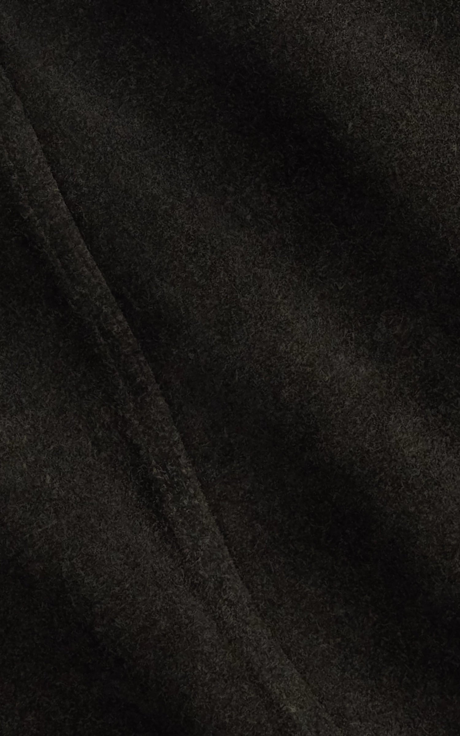 RRL Shearling-Collar Suede Western Jacket Vintage Black