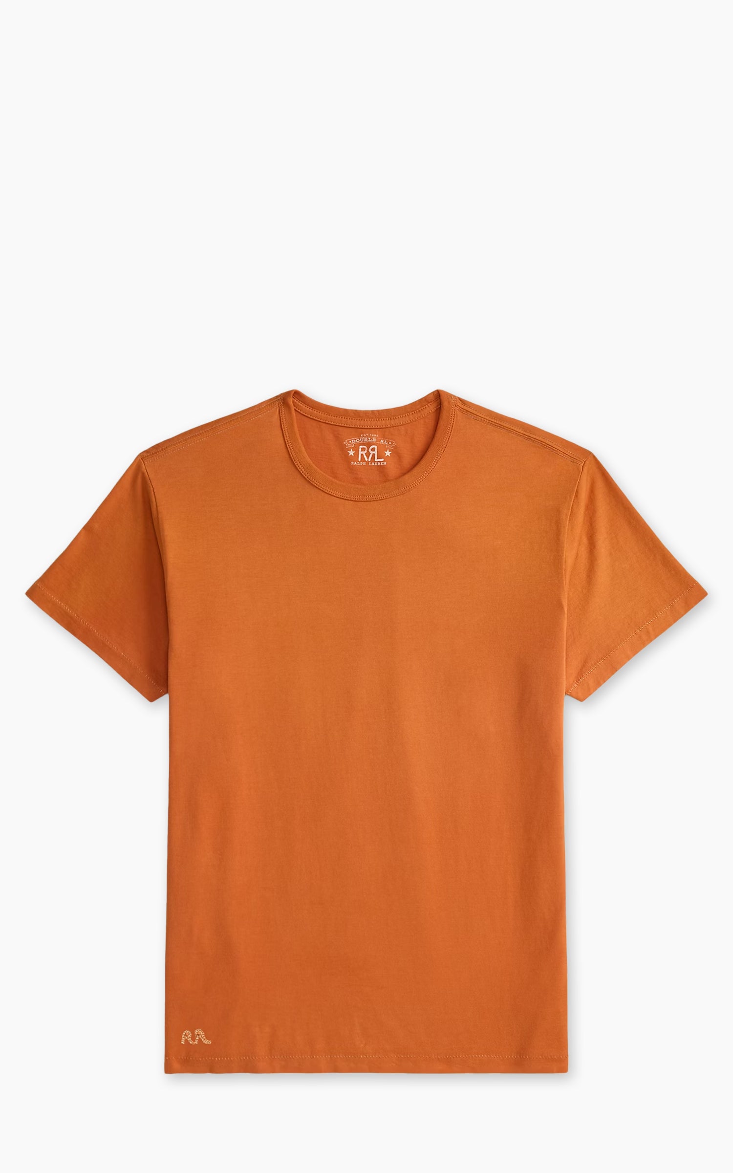 RRL Garment-Dyed Crewneck T-Shirt Sweet Potato