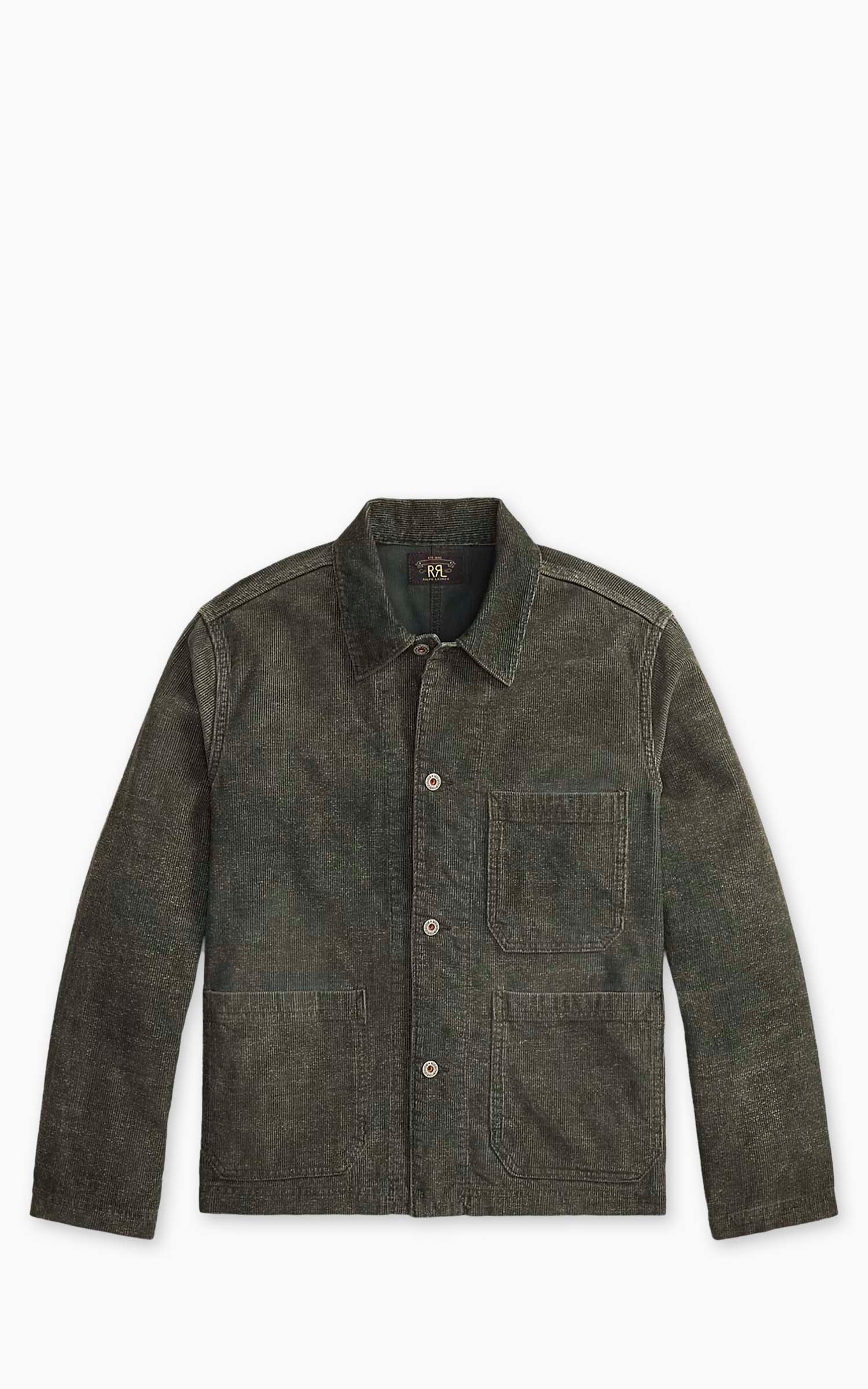 RRL Corduroy Shirt Jacket Vintage Grey