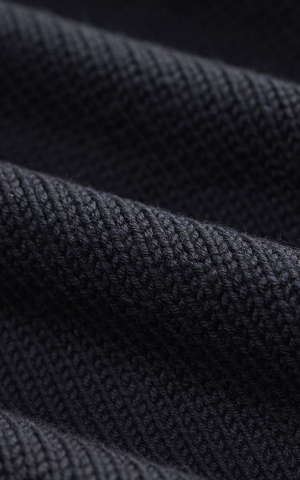 RRL Skull-Patch Wool Jumper Dark Navy