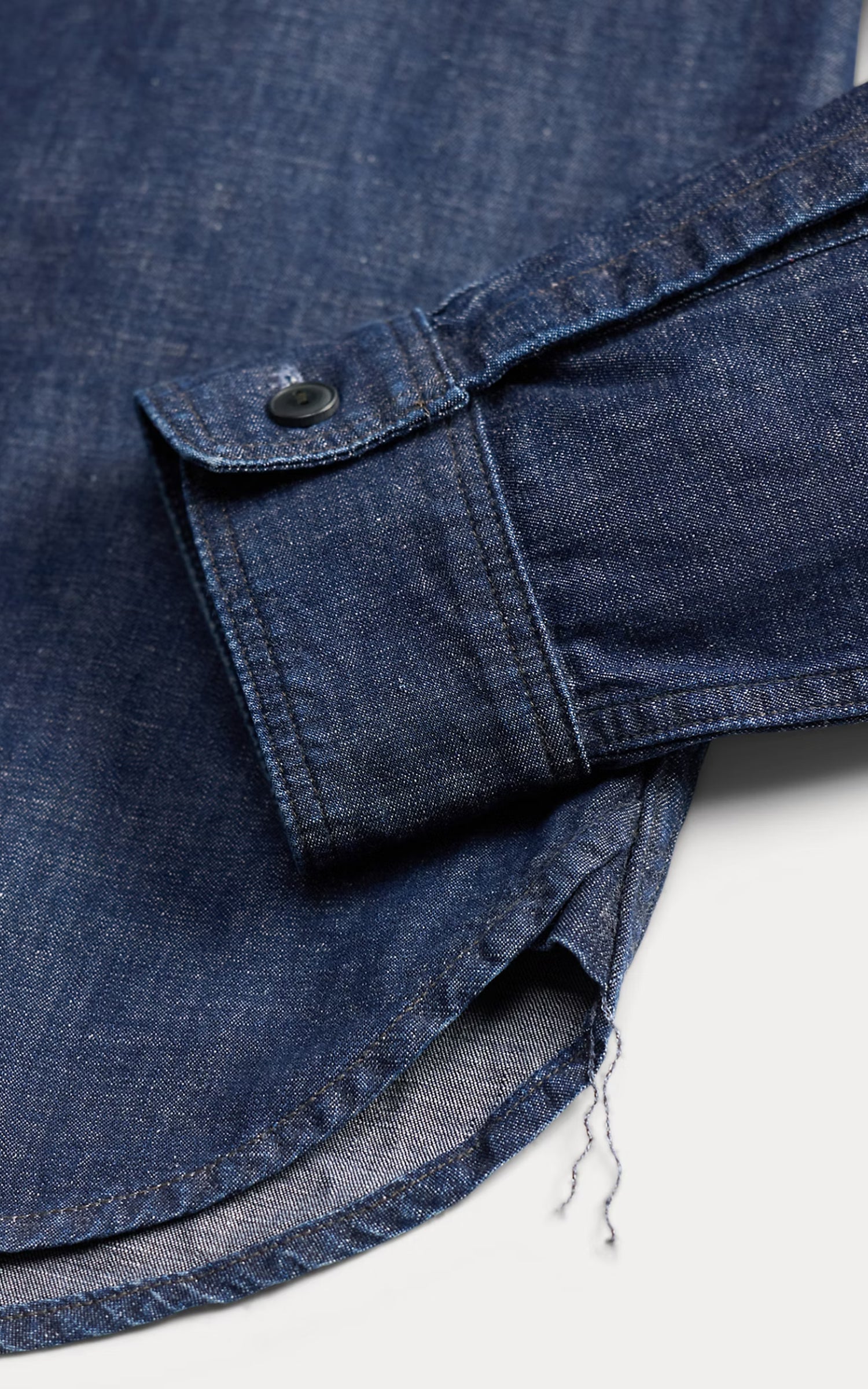 RRL Indigo Denim Workshirt Indigo Rinse