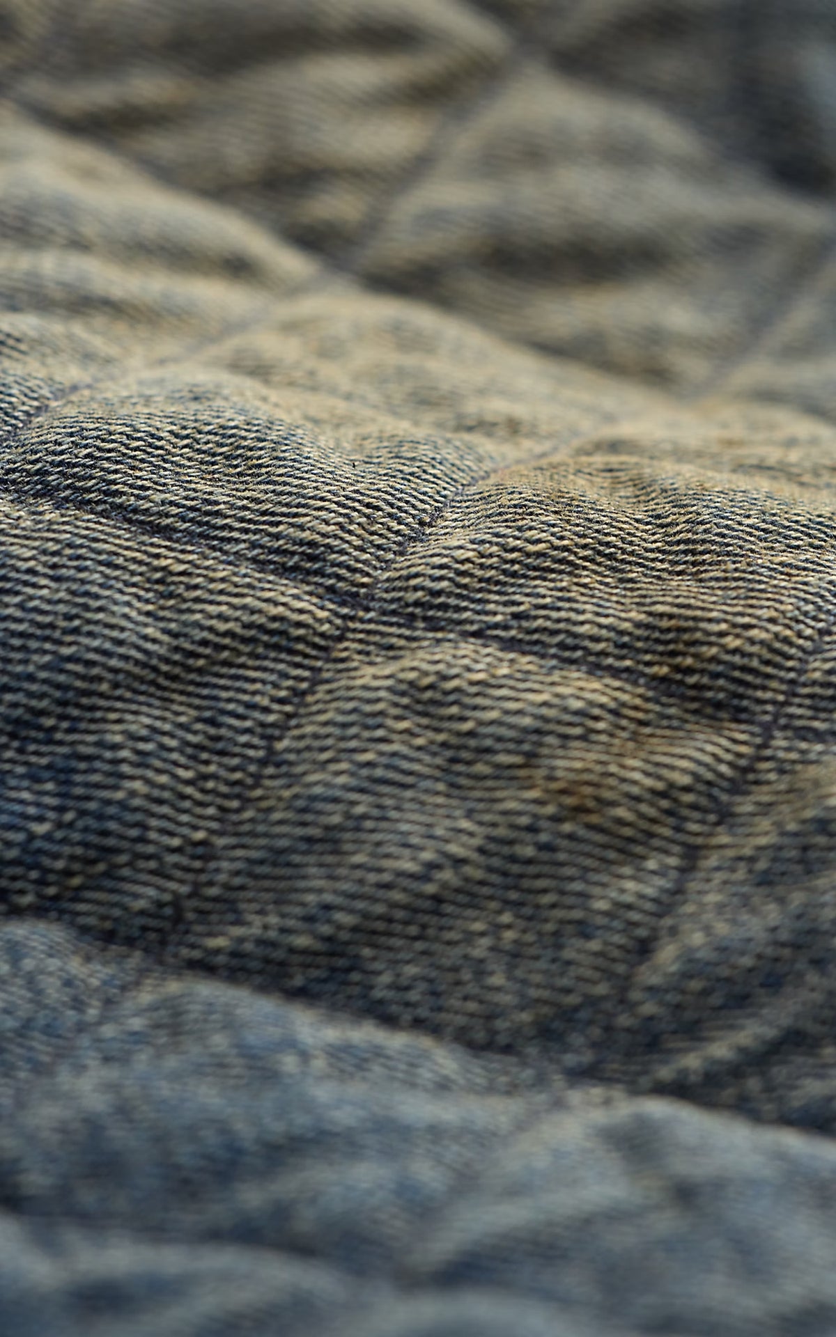 RRL Quilted Denim Cargo Trouser Melvill Wash
