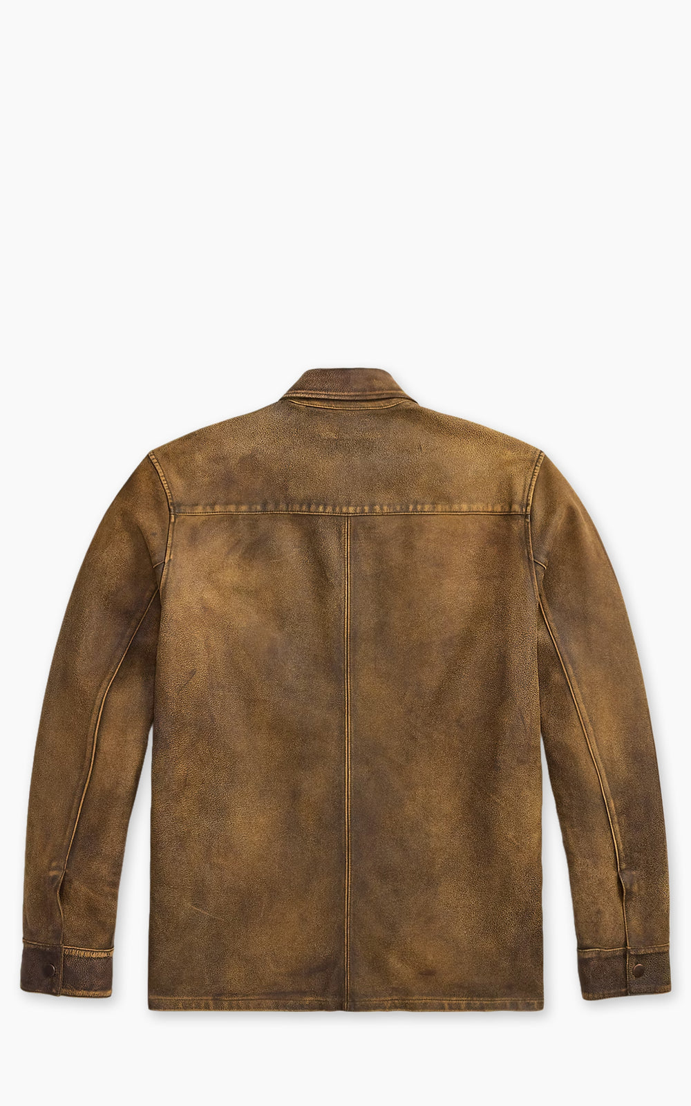 RRL Sheepskin Overshirt Brown