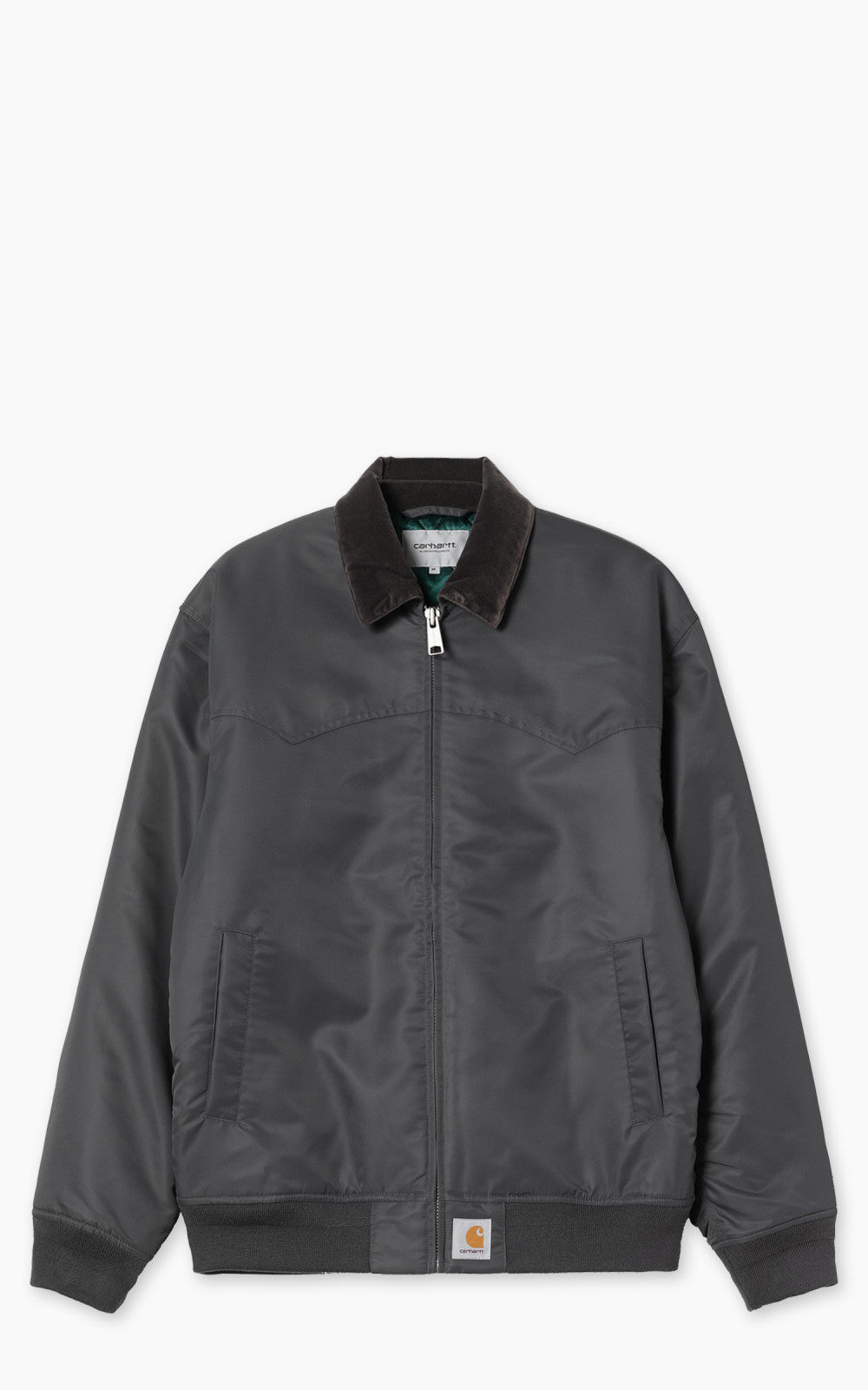 Carhartt WIP Santa Fe Alumni Jacket Graphite/Dark Fir