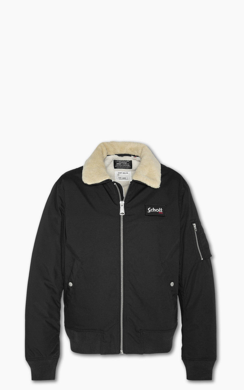 Schott NYC B18 Pilot Jacket Black
