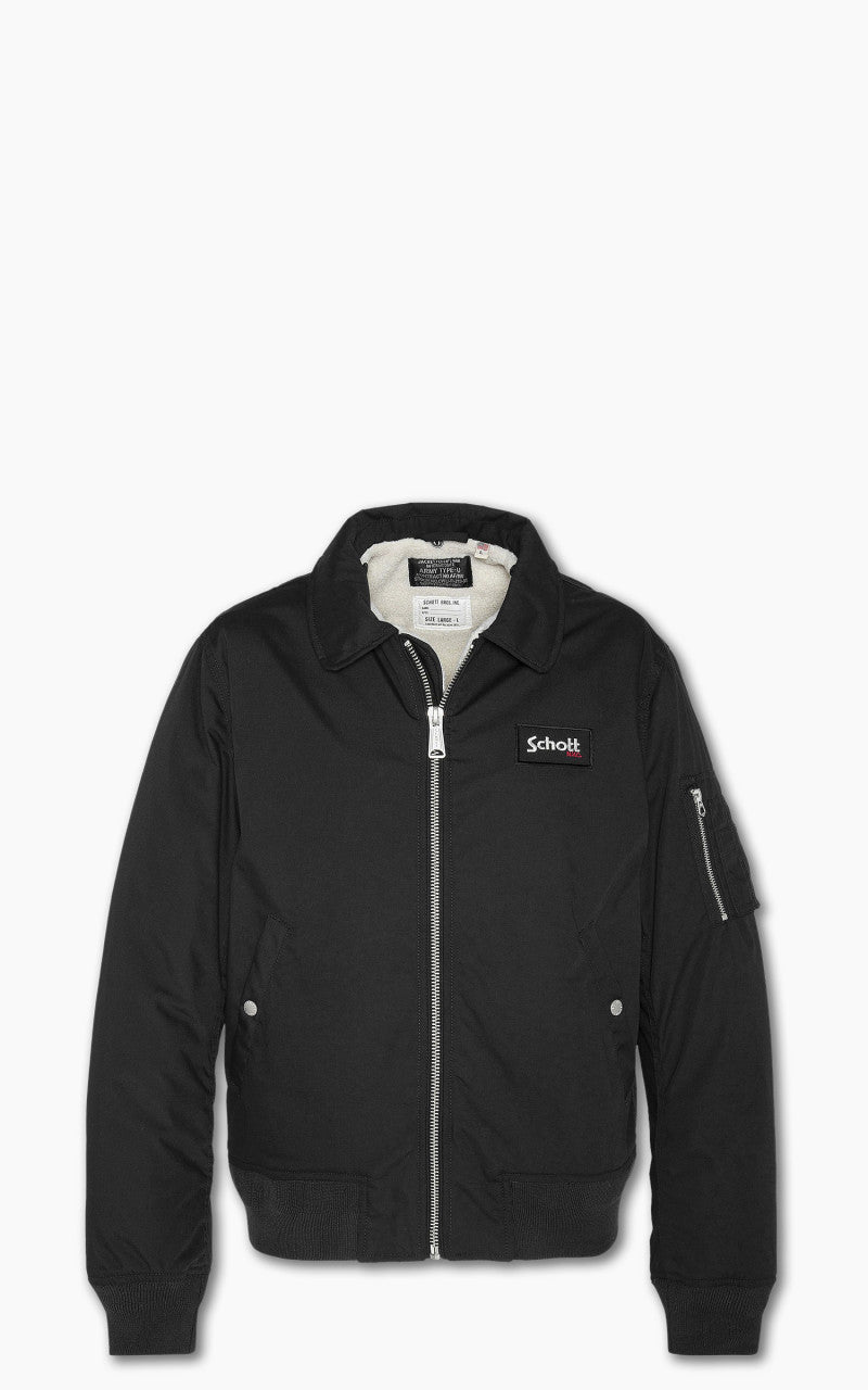 Schott NYC B18 Pilot Jacket Black