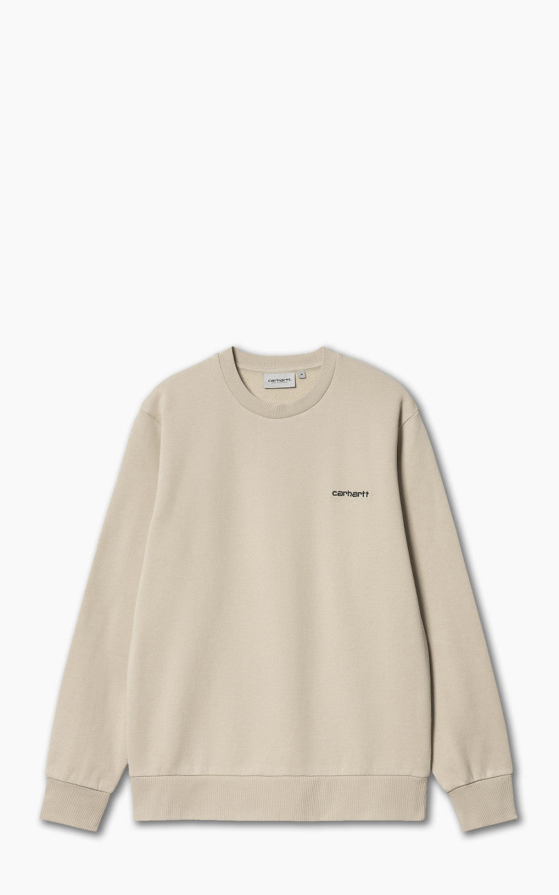 Carhartt WIP Script Embroidery Sweat Wall/Black