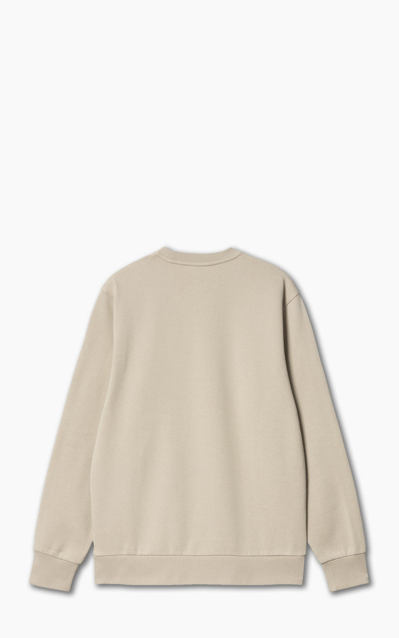 Carhartt WIP Script Embroidery Sweat Wall/Black